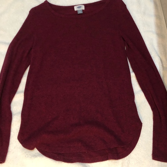 Red sweater scoop neck - Picture 1 of 1